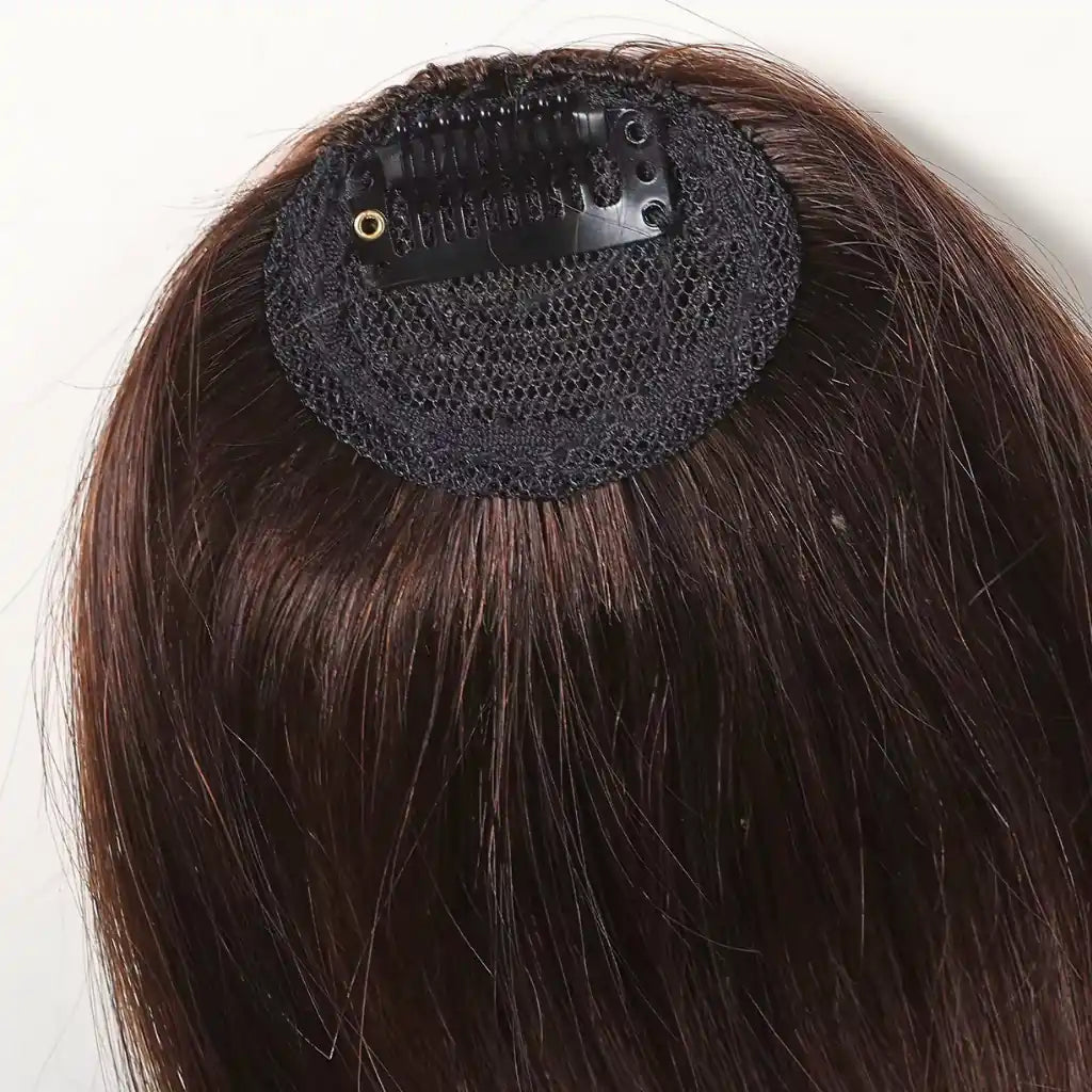 Clip-In Pony aus Echthaar mit 3D-Technologie | Sofortiger Look-Wechsel ohne Schneiden html Copiar Editar