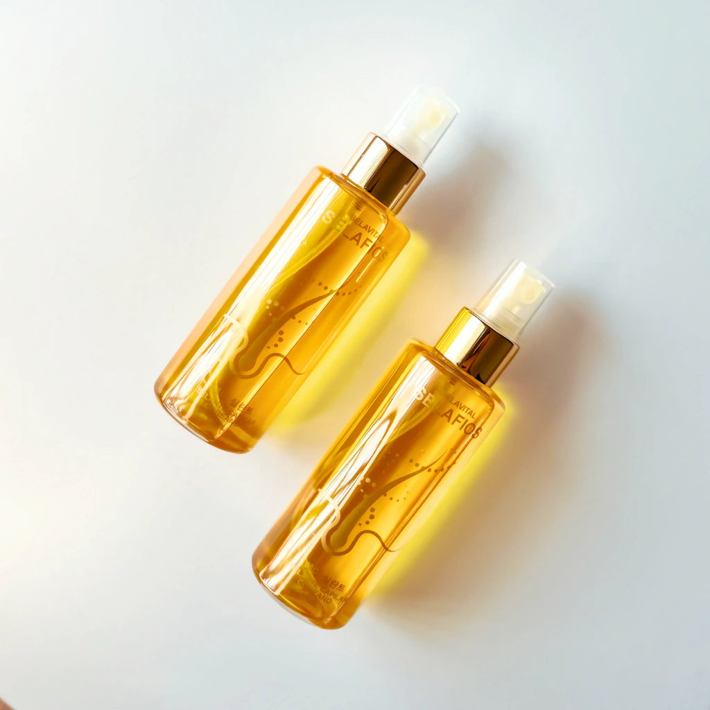SelaFios Hitzeschutzspray 10-in-1 | Glanz, Pflege & Anti-Frizz für strapaziertes Haar