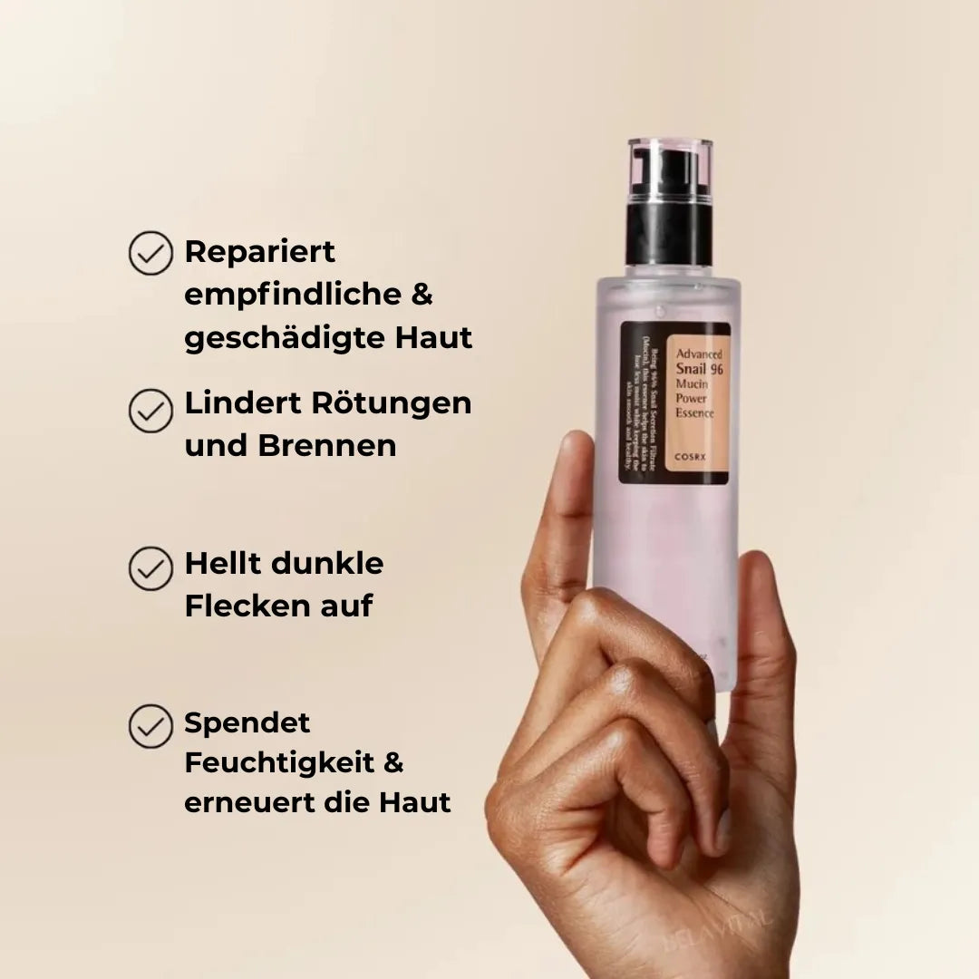 Advanced Snail 96 Serum | Koreanisches Hautpflege-Wunder mit 96 % Schneckenschleim
