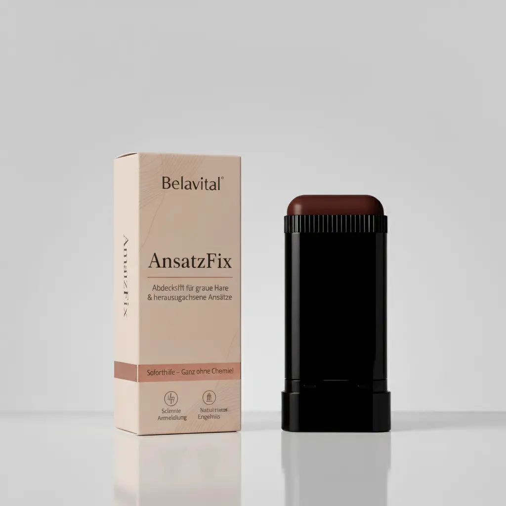 AnsatzFix – Abdeckstift für graue Haare & herausgewachsene Ansätze