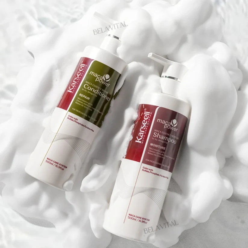 Karseell Komplett-Set: Shampoo, Spülung & Maske – Intensivpflege für trockenes und geschädigtes Haar