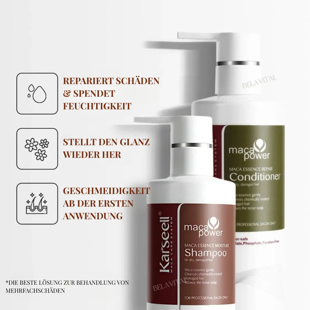 Karseell Set – Shampoo & Conditioner mit Arganöl