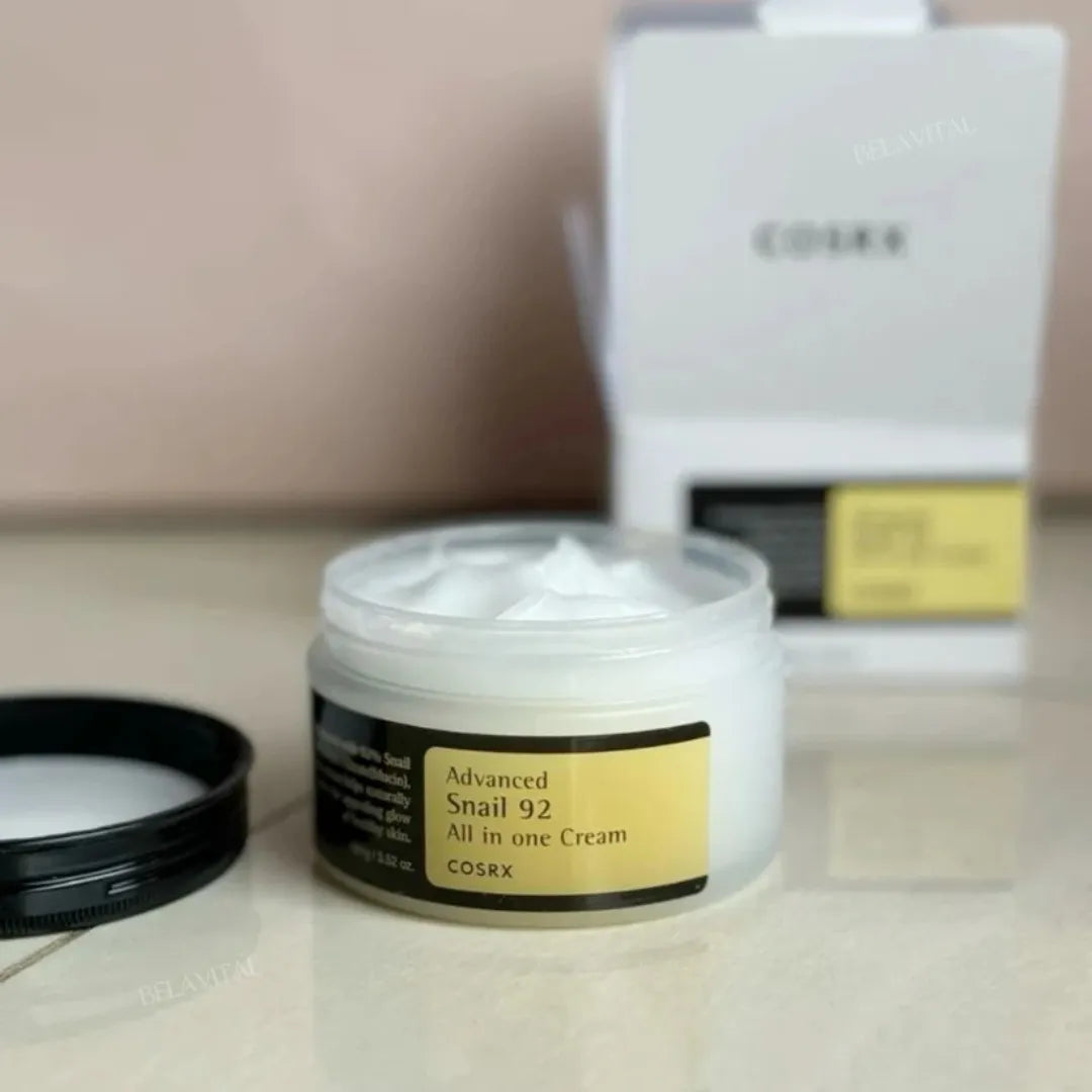 Koreanischer Schneckenschleim-Creme – Regeneration & Anti-Aging