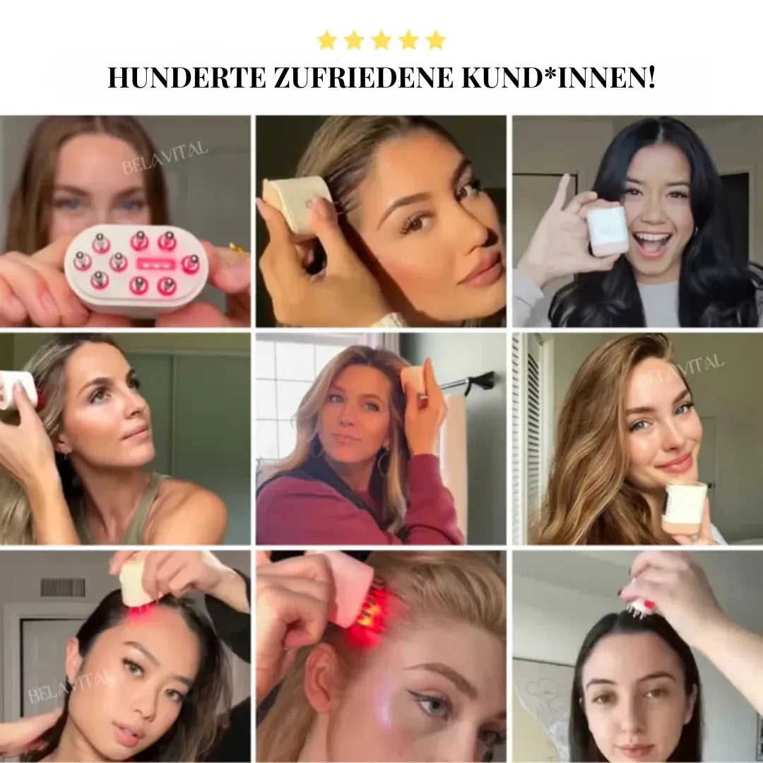 Repair Hair Therapy 3-in-1 – Infrarot-Massagegerät & Öl-Applikator für Haarwachstum