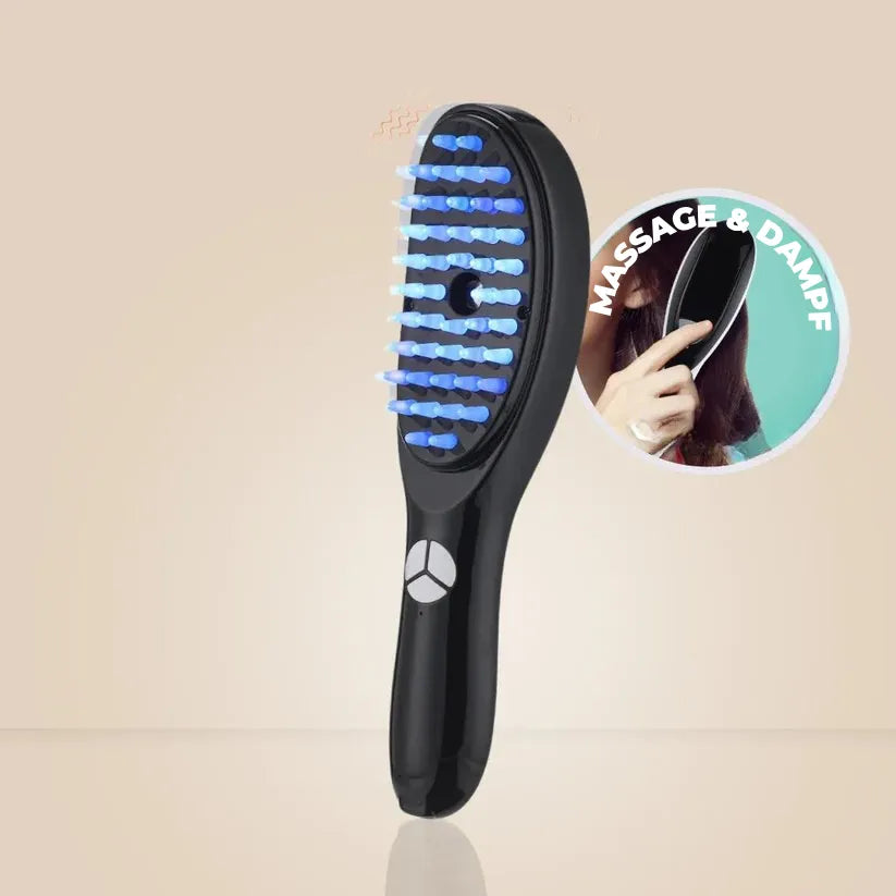 TheraBrush 4-in-1 – Anti-Haarausfall Bürste mit Licht-, Massage- & Aromatherapie