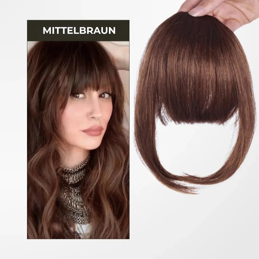 Clip-In Pony aus Echthaar mit 3D-Technologie | Sofortiger Look-Wechsel ohne Schneiden html Copiar Editar