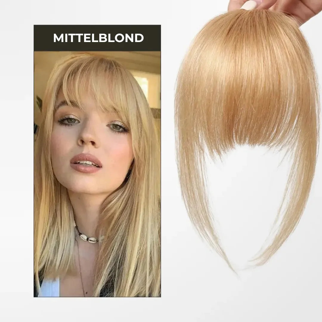 Clip-In Pony aus Echthaar mit 3D-Technologie | Sofortiger Look-Wechsel ohne Schneiden html Copiar Editar