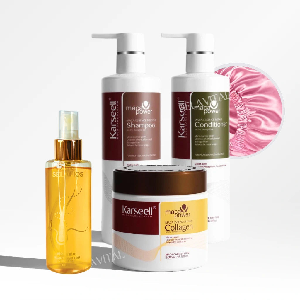 Anti-Frizz & Repair Haarpflegeset – Komplettpflege mit 5 Produkten