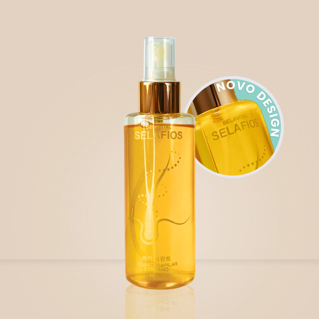 SelaFios Hitzeschutzspray 10-in-1 | Glanz, Pflege & Anti-Frizz für strapaziertes Haar