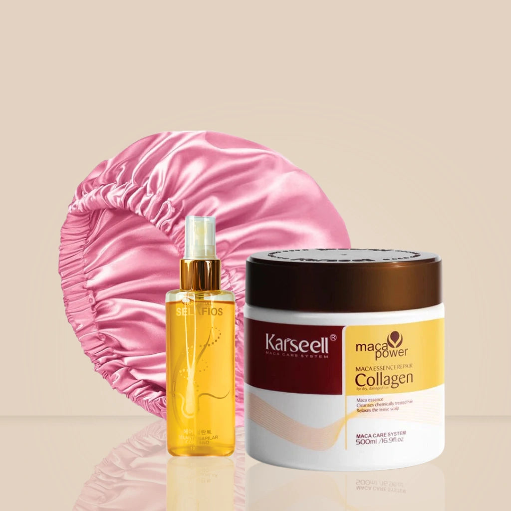 Anti-Frizz Haarpflege-Set – Basiskit für Glanz & Reparatur