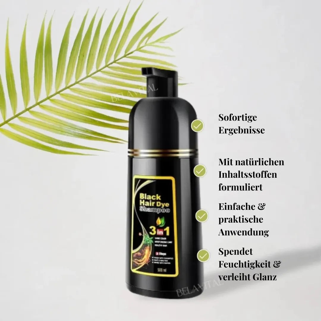 Brimless Botanisches 3-in-1 Farbshampoo – Natürliche Farbe in Sekunden