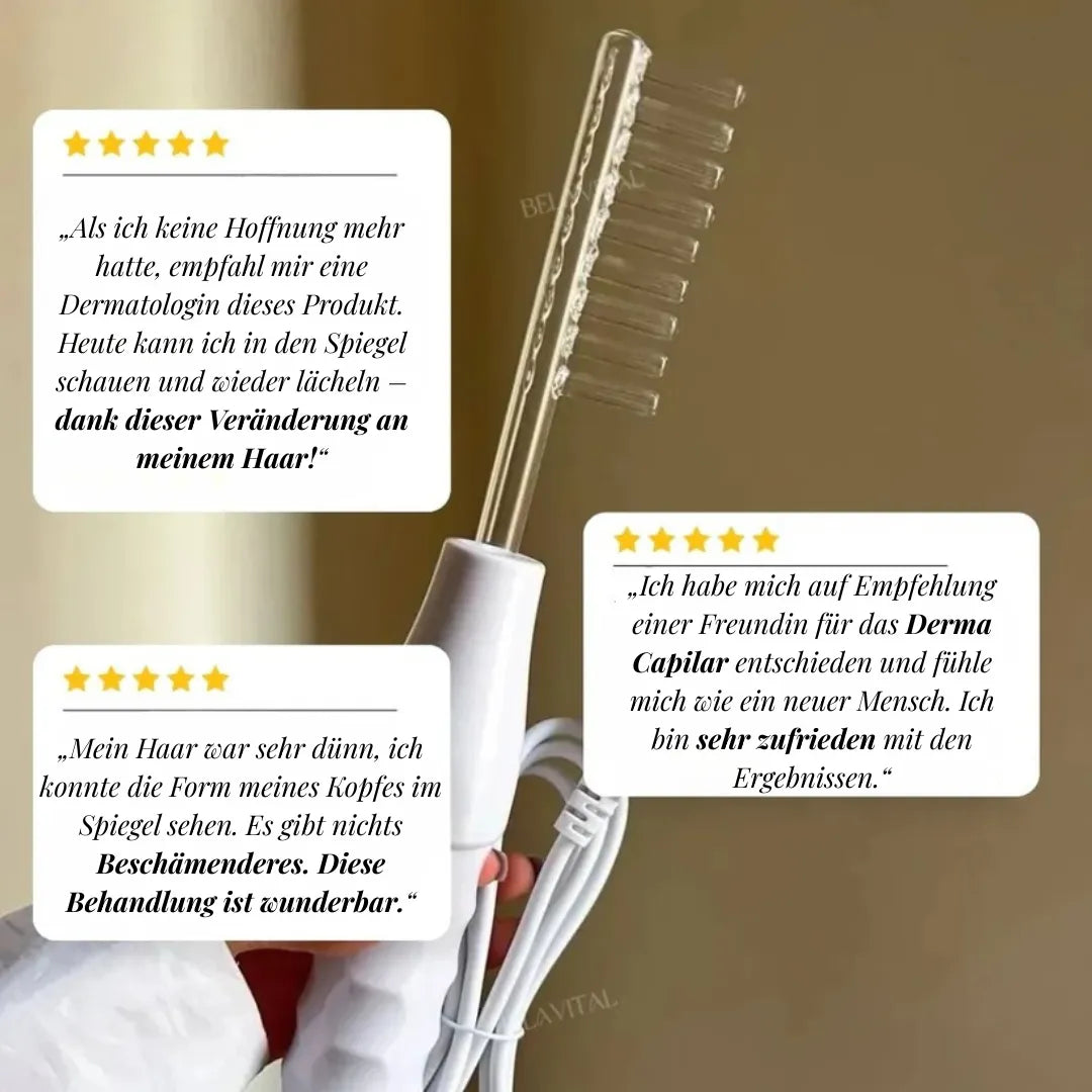 DermaCap® Hochfrequenz-Kit: Professionelle Haarbehandlung für Zuhause