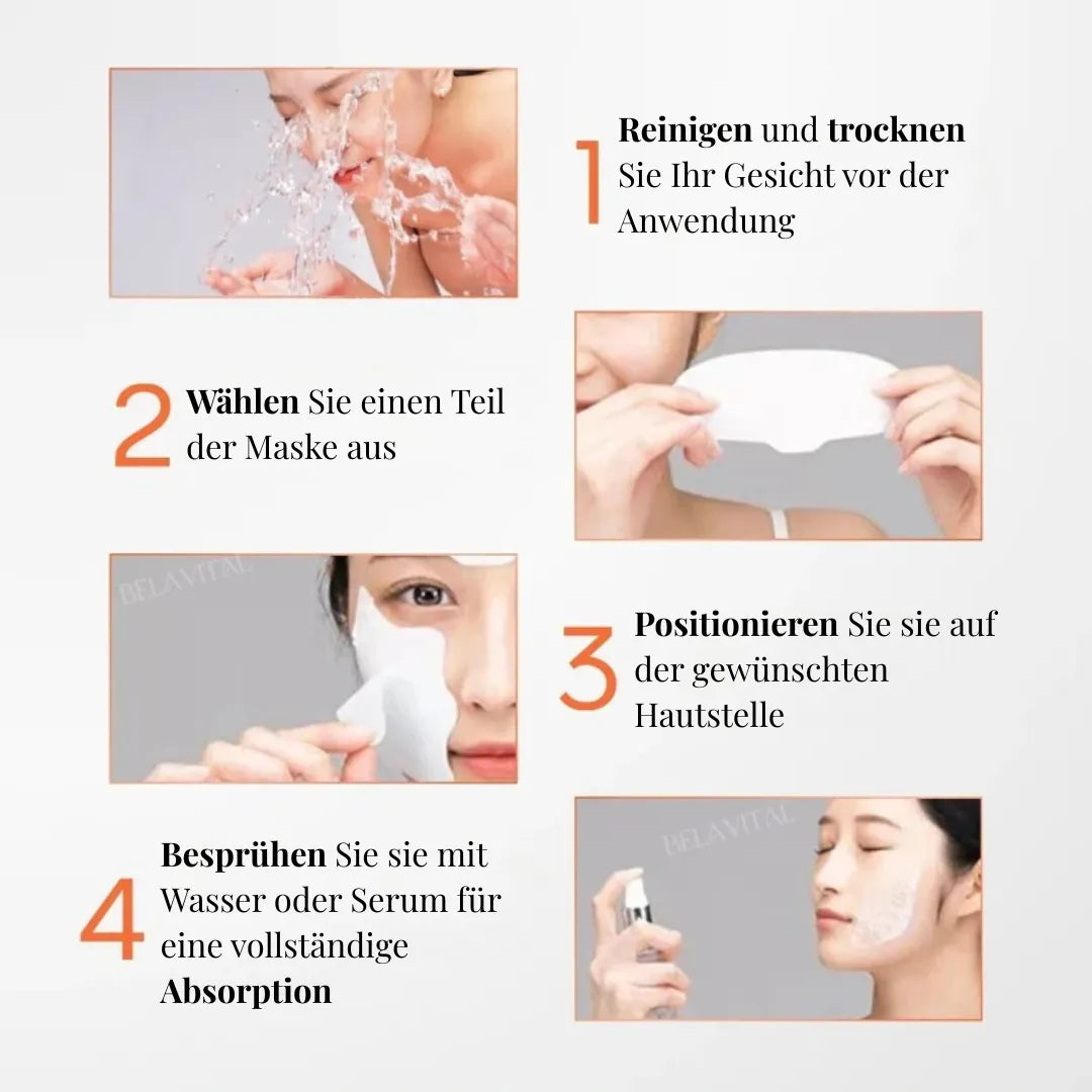 GoldBotox Highprime Kollagen-Masken-Set – Straffende Pflege mit Soforteffekt