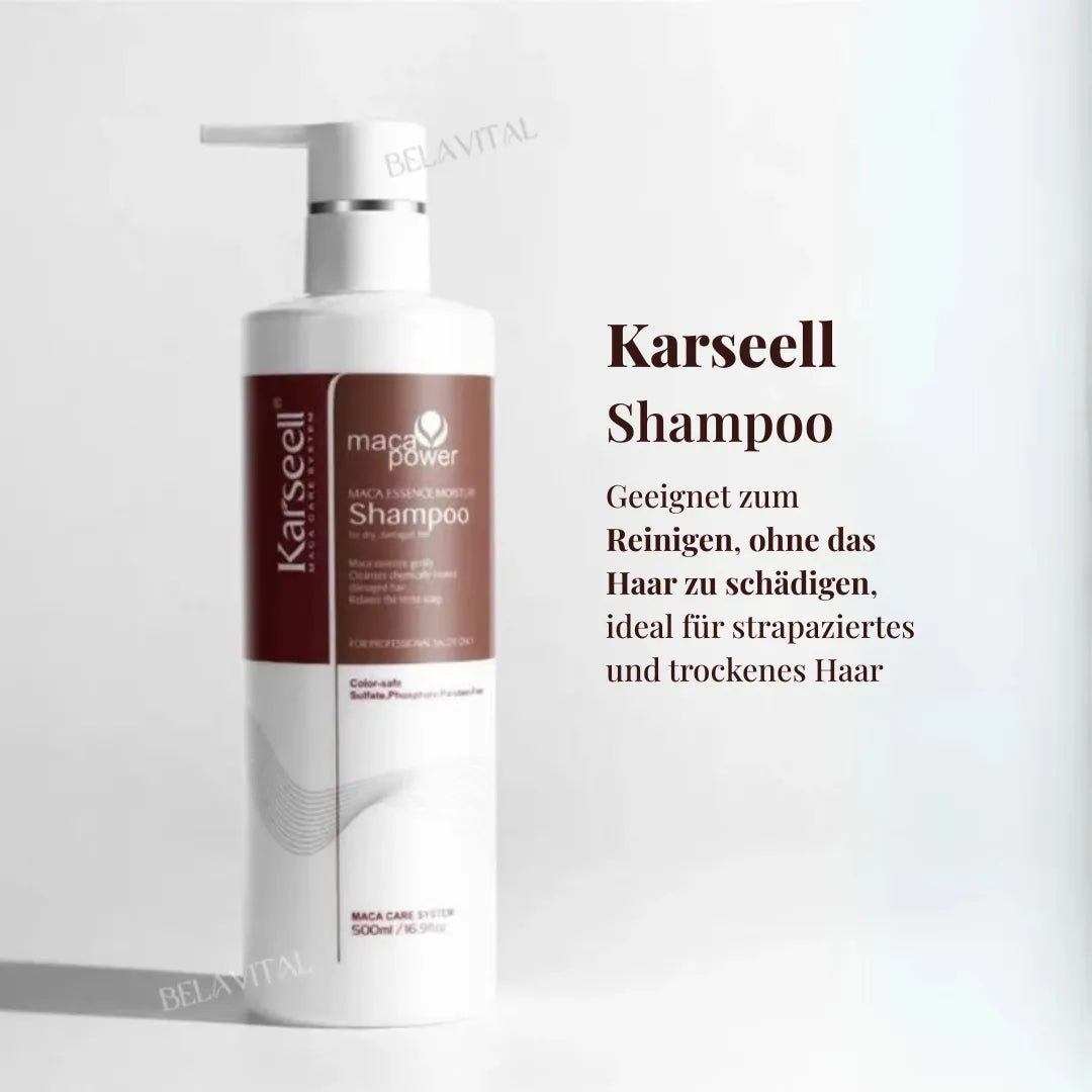 Karseell Komplett-Set: Shampoo, Spülung & Maske – Intensivpflege für trockenes und geschädigtes Haar