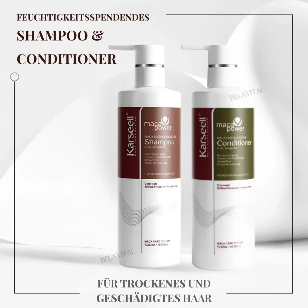 Karseell Set – Shampoo & Conditioner mit Arganöl