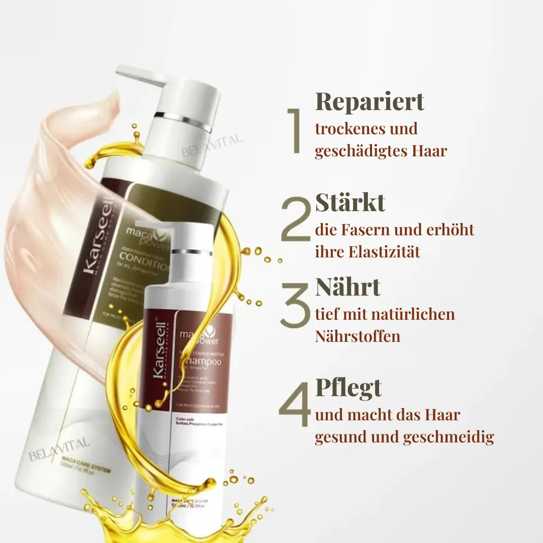 Karseell Set – Shampoo & Conditioner mit Arganöl