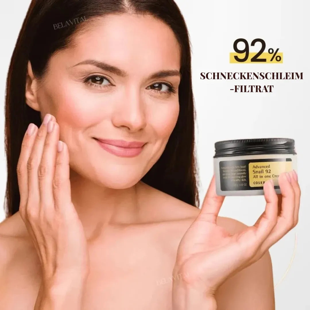 Koreanischer Schneckenschleim-Creme – Regeneration & Anti-Aging