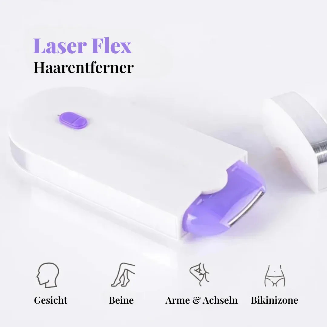 LaserFlex Haarentferner – Schmerzfreie Depilation + Gratisgeschenk