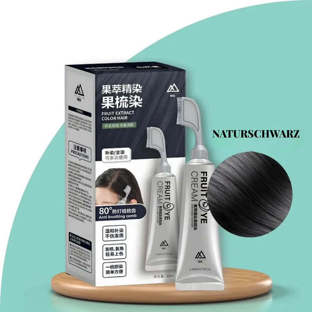 NaturiColor Haarfarbe ohne Ammoniak + Kamm als Geschenk