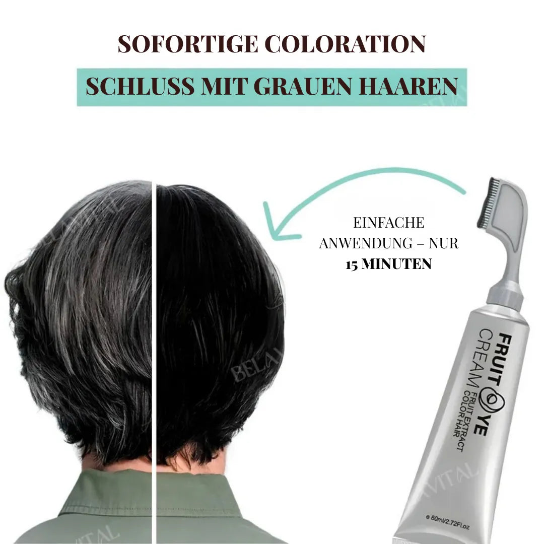 NaturiColor Haarfarbe ohne Ammoniak + Kamm als Geschenk