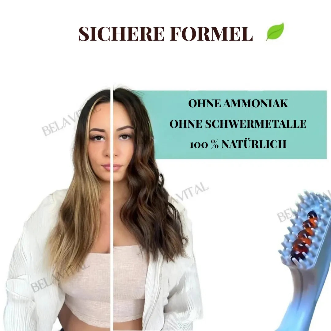 NaturiColor Haarfarbe ohne Ammoniak + Kamm als Geschenk
