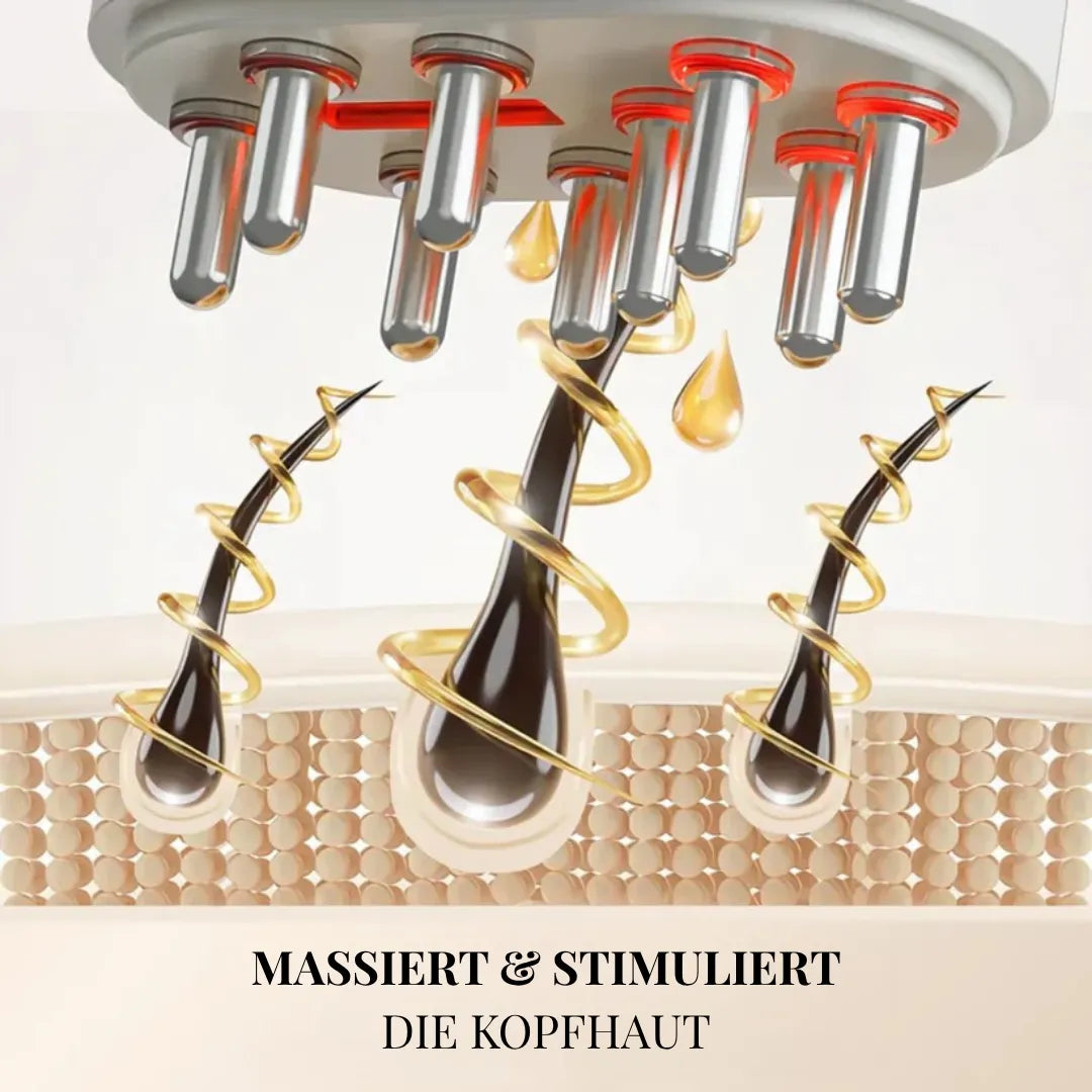 Repair Hair Therapy 3-in-1 – Infrarot-Massagegerät & Öl-Applikator für Haarwachstum