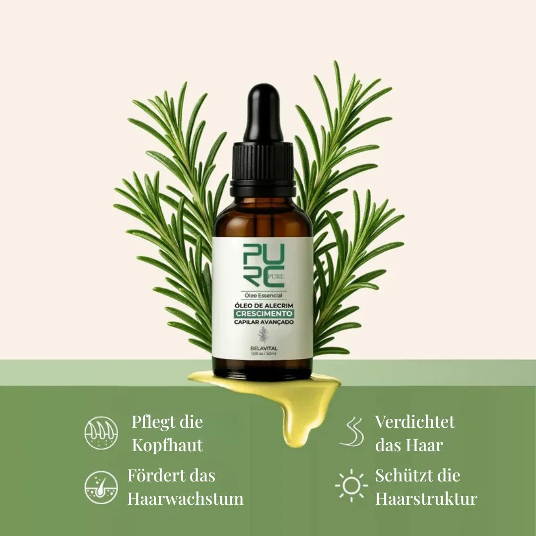 Rosmarin-Öl: Natürliches Haarwachstum & Stärkung