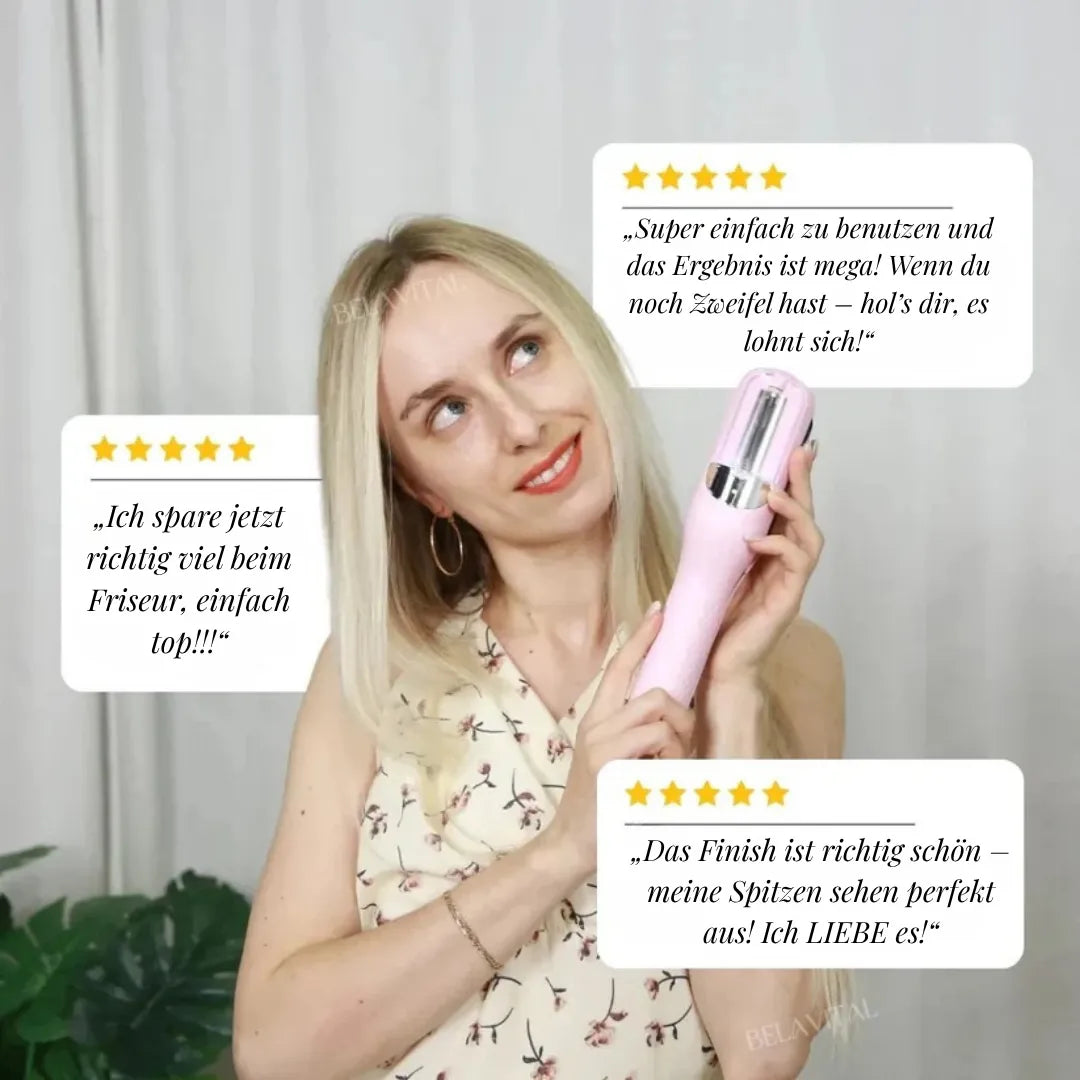 TrimLux Hair – Spliss-Schneidegerät für gesundes, kräftiges Haar
