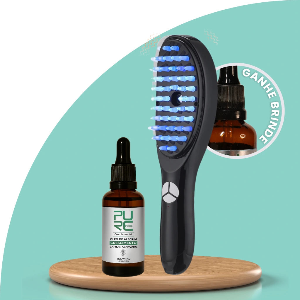 Anti-Haarausfall Kit: TheraBrush™ & Rosmarinöl
