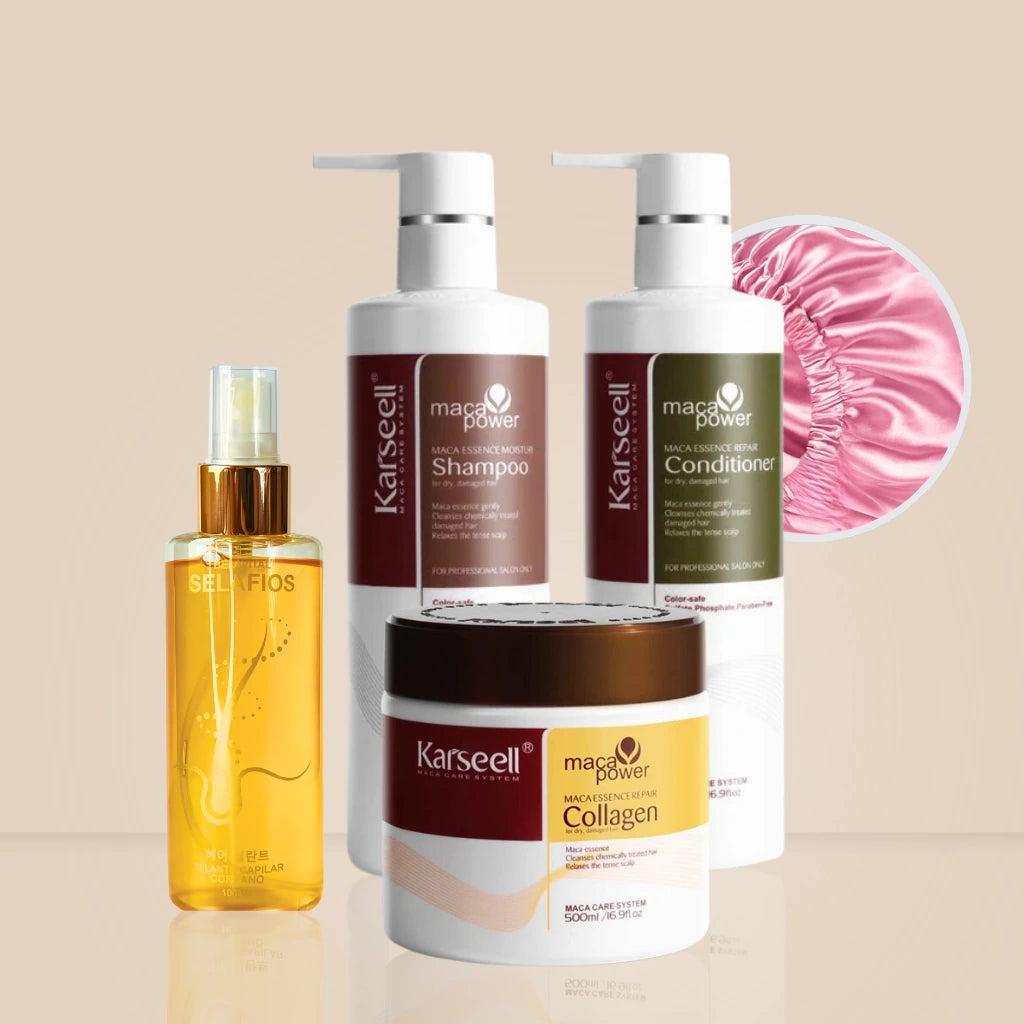 Anti-Frizz & Repair Haarpflegeset – Komplettpflege mit 5 Produkten